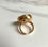 Sevilay Round Pink Agate Ring