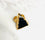 Sevilay Triangle Black Onyx Ring