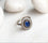 Safiyeh  Blue 925 Silver Ring