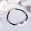 Elfet Black Anklet