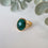 Aysha Oval Emerald Ring