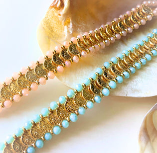  A Regal Revival: Discover the Ottoman Coin Collection – Now in Amazonite Blue & Rose Pink
