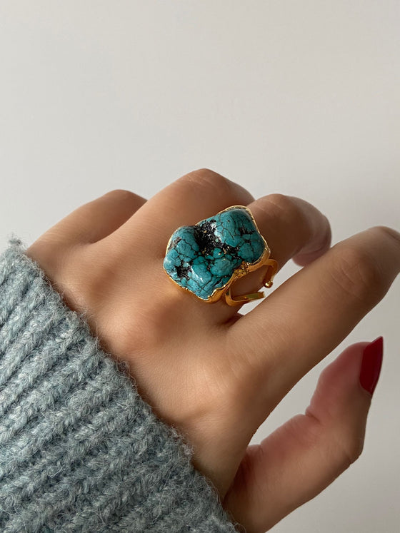 Firuze Turquoise Ring