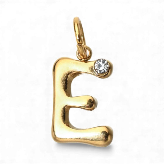 Gold Initial Pendant Necklace