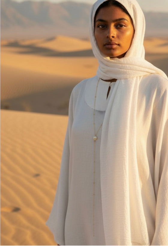 Full Moon Fresh Water Pearl Necklace