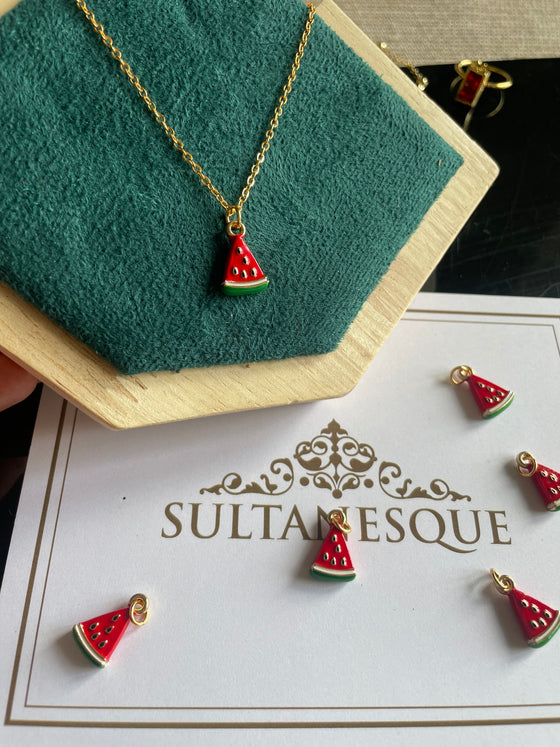 Watermelon Necklace