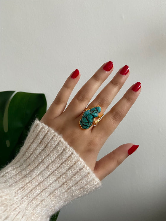 Firuze Turquoise Ring