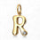 Gold Initial Pendant Necklace