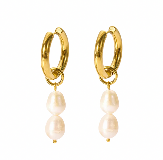 Twin Drop Lumina Pearl Earrings - Limited Edition
