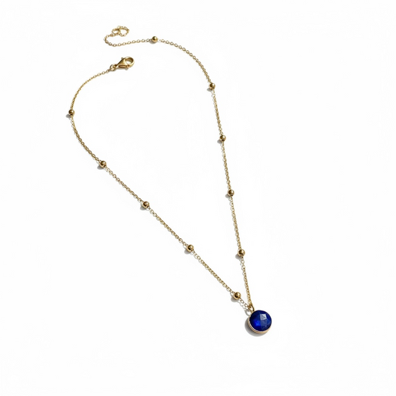 Elira Sapphire Pendant Necklace