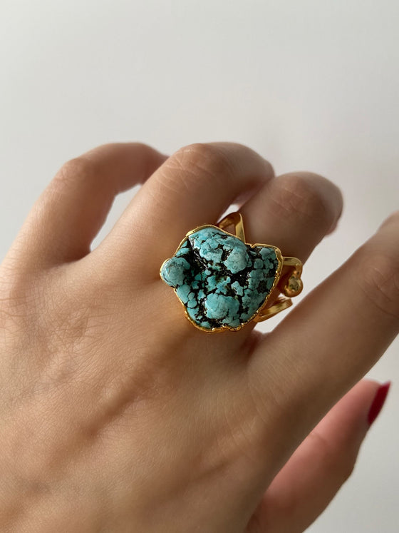 Firuze Turquoise Ring