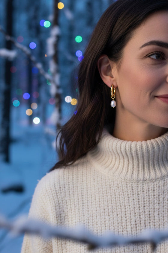 Solstice Drop Lunar Grace Earrings