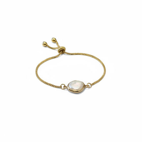 Empire Freshwater Pearl Adjustable Bracelet