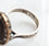 Safiyeh  Black 925 Silver Ring