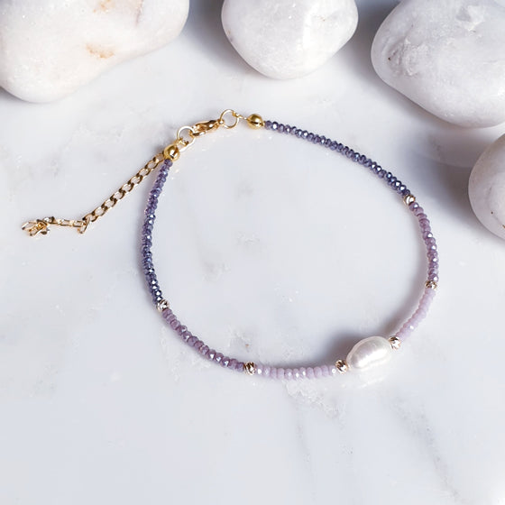 Beaded Ezra Anklet