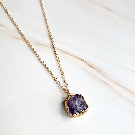 Semra Amethyst Pendant