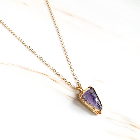 Semra Amethyst Pendant