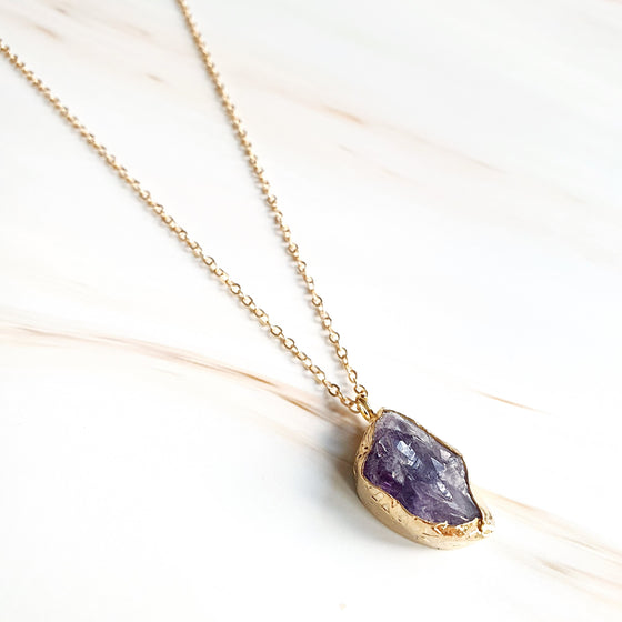 Semra Amethyst Pendant