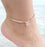 Beaded Teardrop Tuba Anklet