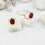 Saira Oval Ruby Bangle and Ring Set