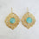 Sultan Aqua Jade  Earrings