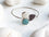 Turquoise, Sardonyx Agate and Pearl bangle