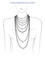 Sufia Round Mother of Pearl  Pendant Necklace