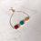 Leyla 3 stone agate Bracelets