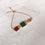 Leyla 3 stone agate Bracelets