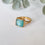 Alara Sky Blue Square Cat’s Eye Ring