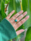 Alara Green Square Cat’s Eye Ring