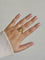Aysha Oval Labradorite Ring